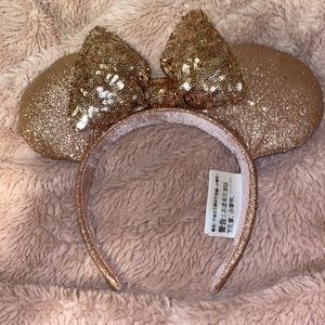 Gold Minnie Ears